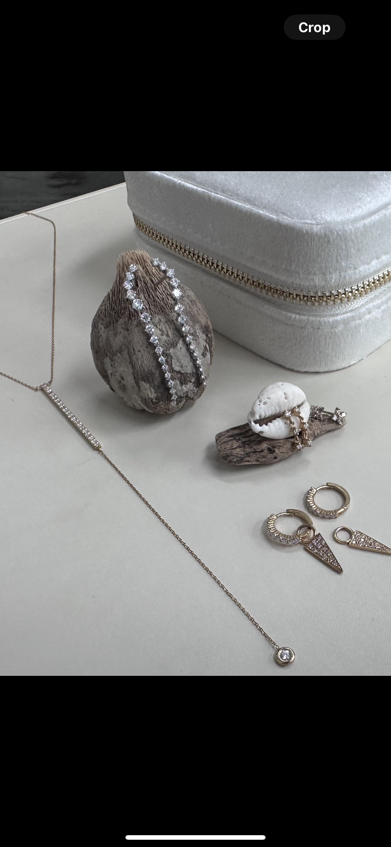 Arabesque lariat necklace